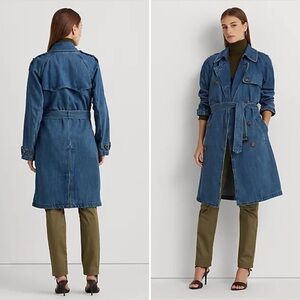 Ralph Lauren Denim Trench Coat
